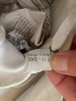 Sneakers in tela bianca American Eagle