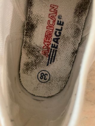 Sneakers in tela bianca American Eagle