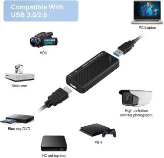 Scheda Acquisizione Video 4K HDMI USB 3.0