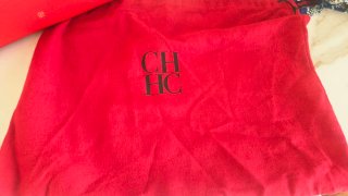 Bolso Tote Carolina Herrera Rojo