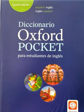 Diccionario Oxford Pocket para estudiantes de i...