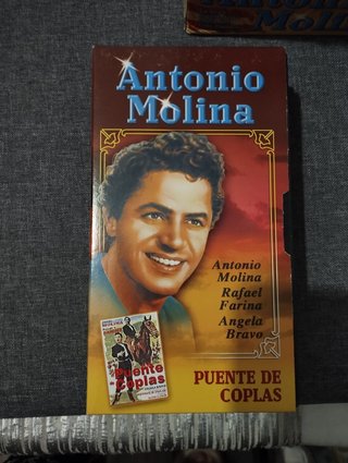 Lote 5 Películas VHS Antonio Molina +1 extra