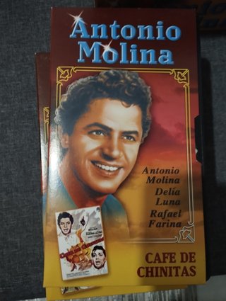 Lote 5 Películas VHS Antonio Molina +1 extra