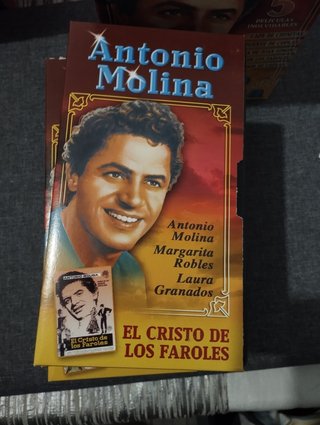 Lote 5 Películas VHS Antonio Molina +1 extra