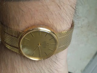 Omega Constellation 21 Rubis Oro Donna