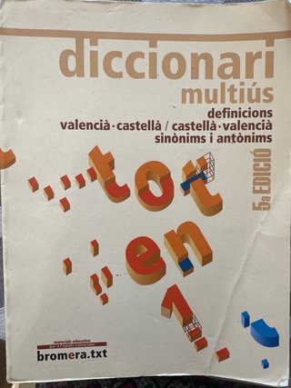 Diccionari multiús