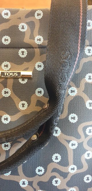 Bolso Tous negro y marrón