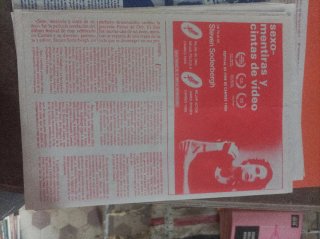 Cartel Cines Van Dyck Noviembre 1989