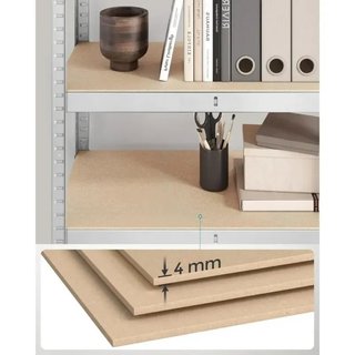 Set 2 estanterías pesadas Songmics 5 niveles 150cm
