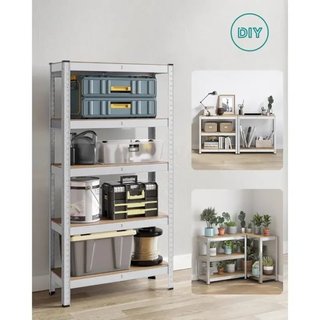 Set 2 estanterías pesadas Songmics 5 niveles 150cm