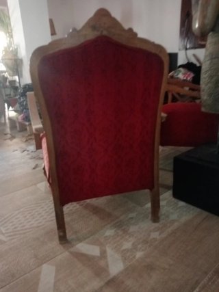 2 Sillones Butacas Antiguos Tapizados