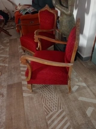 2 Sillones Butacas Antiguos Tapizados