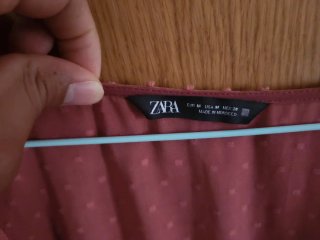Vestido Zara rosa talla única