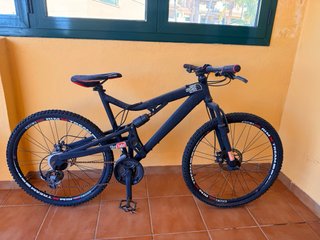 Bicicletas de montaña con inflador