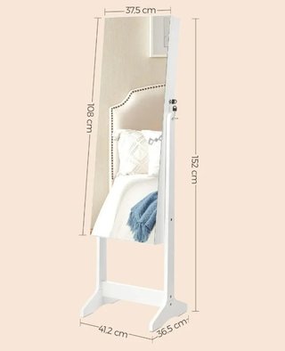 Espejo joyero SONGMICS JJC002W01 152 cm