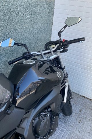 Yamaha FZ6 N Naked Negra