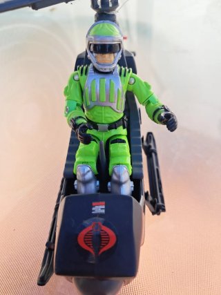 Helicóptero Cobra GI JOE