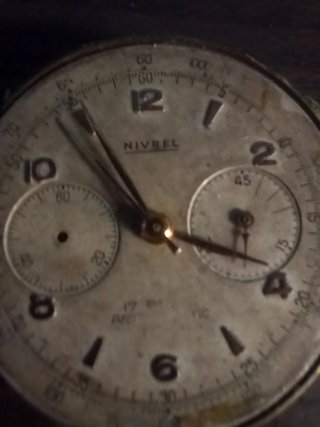 Cronografo Nivrel Vintage