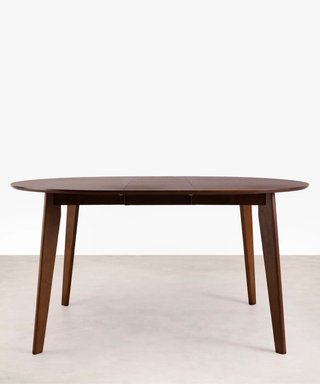 Mesa redonda extensible Northdeco (120-150 cm)