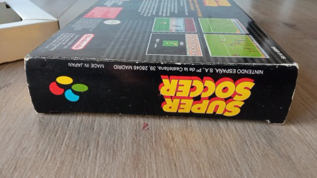 Super Nintendo Super Soccer SNSP-FS-ESP