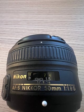 Objetivo Nikon AF-S Nikkor 50mm f/1.8G