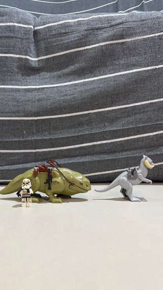 Star Wars Sandtrooper con Dewback Compatible Lego