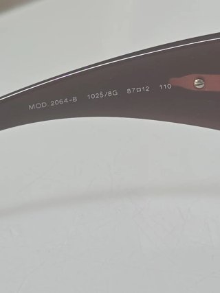 Occhiali da sole vintage Versace 2064-B 1025/8G