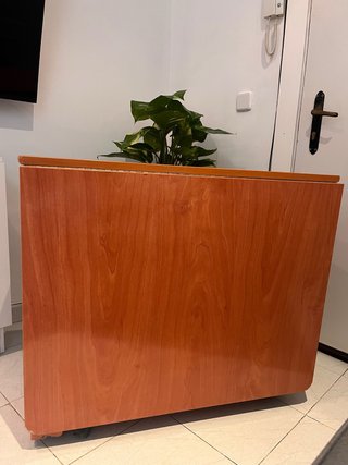 Mesa plegable de madera