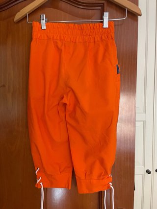 Conjunto 2 Piezas Top Rayas y Pantalón Naranja (2)
