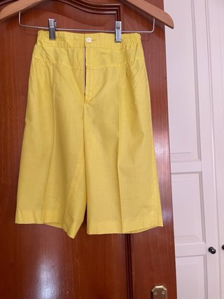 Conjunto 2 Piezas Top Rayas y Pantalón Naranja (2)