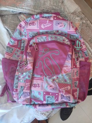 Mochila Totto Rosa y Morada