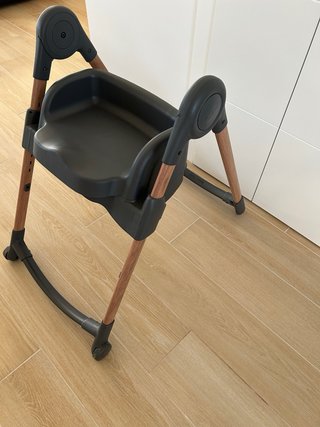 Trona evolutiva MAXICOSI gris y madera