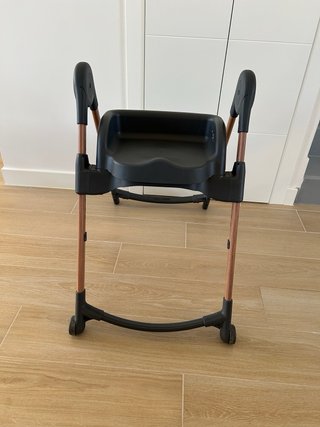 Trona evolutiva MAXICOSI gris y madera