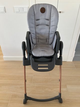 Trona evolutiva MAXICOSI gris y madera