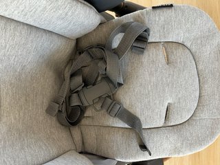 Trona evolutiva MAXICOSI gris y madera