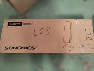 Espejo Joyero SONGMICS JJC69WT Blanco