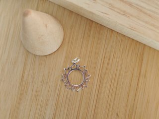 Colgante Plata 925 Sol Mandala