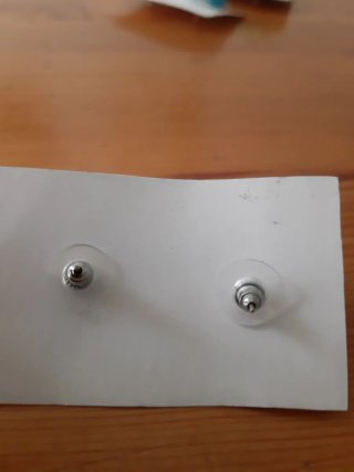 Pendientes artesanales de tela