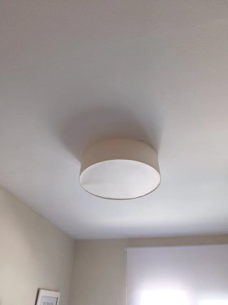 Lámpara de techo Ikea blanca