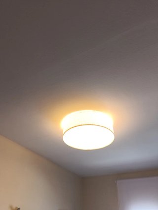 Lámpara de techo Ikea blanca