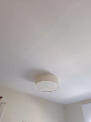 Lámpara de techo Ikea blanca