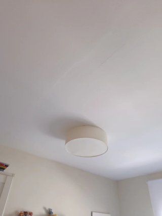 Lámpara de techo Ikea blanca