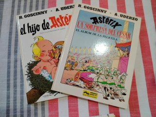 2 cómics de Astérix y Obélix