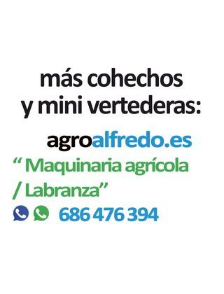 Vertederas de cohecho de 8 brazos.