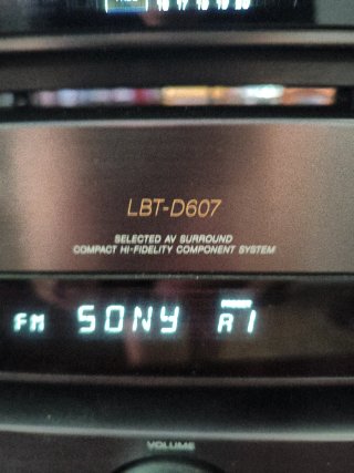 HIFI SONY LBT-D607 + MANDO + ALTAVOCES + MANUAL