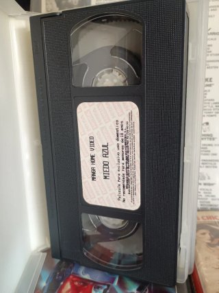 VHS Miedo Azul Stephen King. Terror.