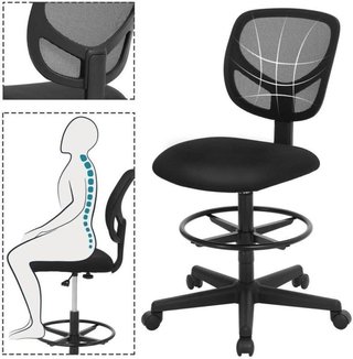 Silla de oficina Songmics