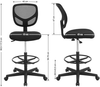 Silla de oficina Songmics