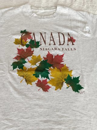 Camiseta Canada Niagara Falls Hojas