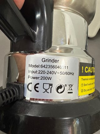 Molinillo de café eléctrico